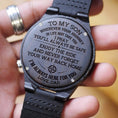 Load image into Gallery viewer, Personalized Wooden Watch
