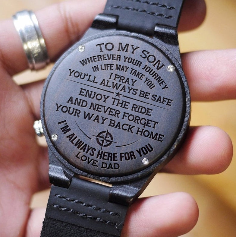 Personalized Wooden Watch