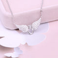 Load image into Gallery viewer, Elegant 925 Silver Angel Wing Necklace
