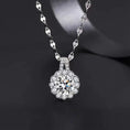 Load image into Gallery viewer, Stunning 925 Sterling Silver Zircon Necklace for Women
