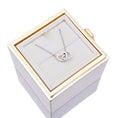 Load image into Gallery viewer, Eternal Rose Box with Engraved Necklace and Real Rose
