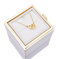 Load image into Gallery viewer, Eternal Rose Box with Engraved Necklace and Real Rose
