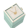 Load image into Gallery viewer, Eternal Rose Box with Engraved Necklace and Real Rose
