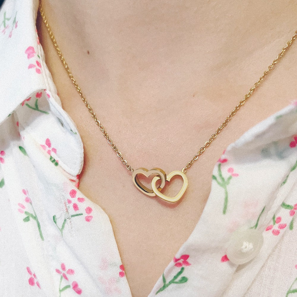 Eternal Rose Box with Engraved Necklace and Real Rose